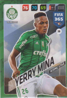 FIFA365 17-18 038 Yerry Mina - Rising Star - Palmeiras
