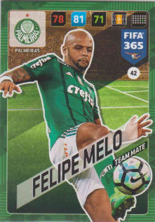FIFA365 17-18 042 Felipe Melo - Team Mate - Palmeiras