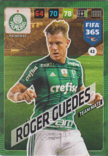 FIFA365 17-18 043 Róger Guedes - Team Mate - Palmeiras