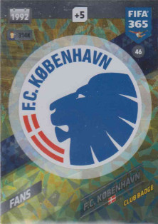 FIFA365 17-18 046 Club Badge FC København - Club Badge - FC København