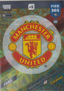 FIFA365 17-18 064 Club Badge Manchester United FC - Club Badge - Manchester United FC