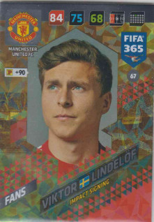 FIFA365 17-18 067 Viktor Lindelöf / Lindelof - Impact Signing - Manchester United FC
