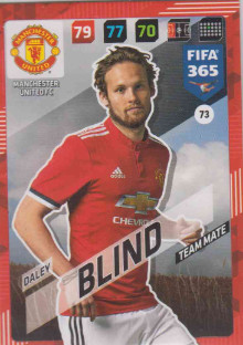 FIFA365 17-18 073 Daley Blind - Team Mate - Manchester United FC
