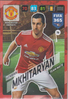 FIFA365 17-18 076 Henrikh Mkhitaryan - Team Mate - Manchester United FC