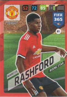 FIFA365 17-18 081 Marcus Rashford - Rising Star - Manchester United FC