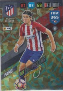 FIFA365 17-18 083 Filipe Luís - Fans' Favourite - Atlético de Madrid