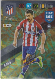 FIFA365 17-18 085 Gabi - Fans' Favourite - Atlético de Madrid