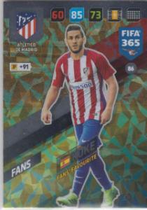 FIFA365 17-18 086 Koke - Fans' Favourite - Atlético de Madrid