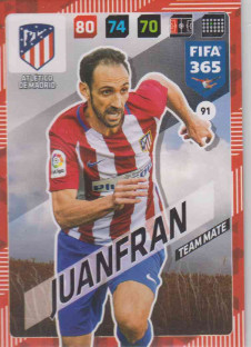 FIFA365 17-18 091 Juanfran - Team Mate - Atlético de Madrid