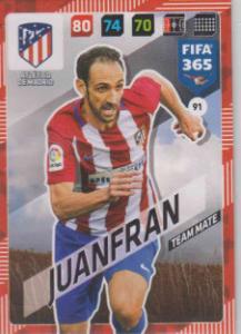 FIFA365 17-18 091 Juanfran - Team Mate - Atlético de Madrid