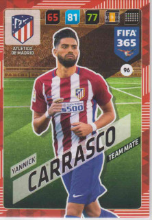 FIFA365 17-18 096 Yannick Carrasco - Team Mate - Atlético de Madrid