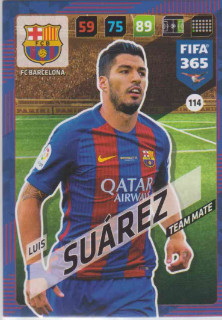 FIFA365 17-18 114 Luis Suárez - Team Mate - FC Barcelona