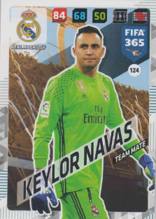 FIFA365 17-18 124 Keylor Navas - Team Mate - Real Madrid CF