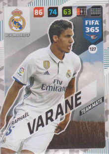 FIFA365 17-18 127 Raphaël Varane - Team Mate - Real Madrid CF