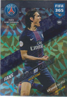 FIFA365 17-18 141 Edinson Cavani - Milestone - Paris Saint-Germain