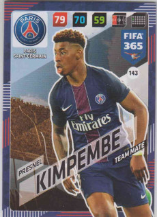 FIFA365 17-18 143 Presnel Kimpembe - Team Mate - Paris Saint-Germain
