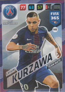 FIFA365 17-18 145 Layvin Kurzawa - Team Mate - Paris Saint-Germain