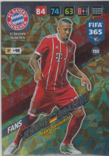FIFA365 17-18 155 Jérôme Boateng  Fans' Favourite FC Bayern München