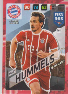 FIFA365 17-18 161 Mats Hummels Team Mate FC Bayern München