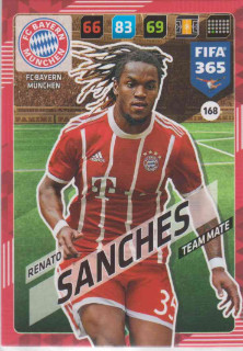 FIFA365 17-18 168 Renato Sanches Team Mate FC Bayern München