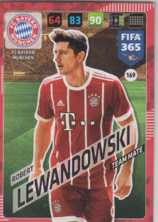 FIFA365 17-18 169 Robert Lewandowski Team Mate FC Bayern München