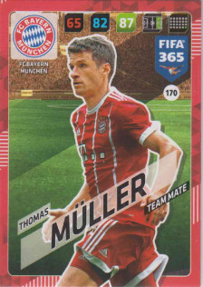 FIFA365 17-18 170 Thomas Müller Team Mate FC Bayern München