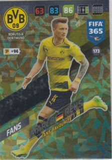 FIFA365 17-18 173 Marco Reus Fans' Favourite Borussia Dortmund