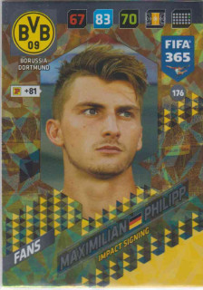 FIFA365 17-18 176 Maximilian Philipp Impact Signing Borussia Dortmund