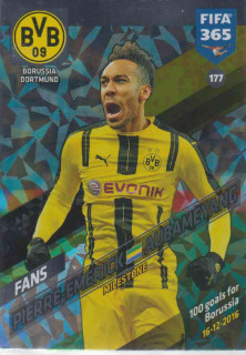 FIFA365 17-18 177 Pierre-Emerick Aubameyang Milestone Borussia Dortmund