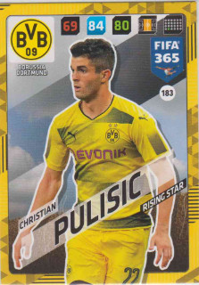 FIFA365 17-18 183 Christian Pulisic Rising Star Borussia Dortmund