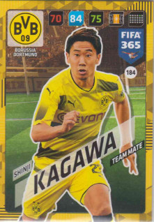 FIFA365 17-18 184 Shinji Kagawa Team Mate Borussia Dortmund