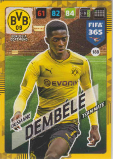 FIFA365 17-18 188 Ousmane Dembélé Team Mate Borussia Dortmund