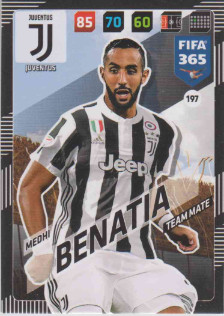FIFA365 17-18 197 Medhi Benatia Team Mate Juventus