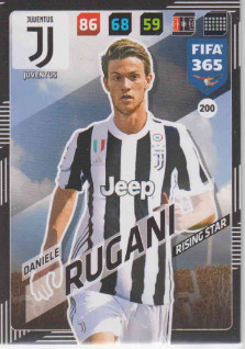 FIFA365 17-18 200 Daniele Rugani Rising Star Juventus