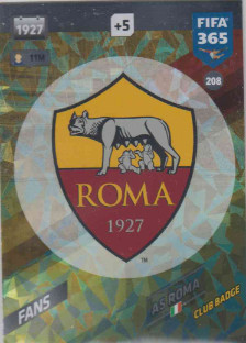FIFA365 17-18 208 Club Badge AS Roma Club Badge AS Roma