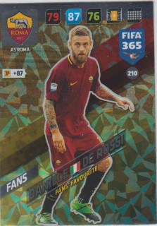 FIFA365 17-18 210 Daniele De Rossi Fans' Favourite AS Roma