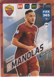 FIFA365 17-18 218 Kostas Manolas Team Mate AS Roma