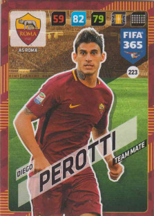 FIFA365 17-18 223 Diego Perotti Team Mate AS Roma