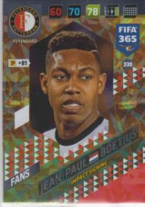 FIFA365 17-18 230 Jean-Paul Boëtius Impact Signing Feyenoord
