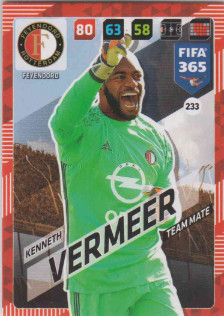 FIFA365 17-18 233 Kenneth Vermeer Team Mate Feyenoord