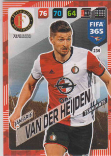 FIFA365 17-18 234 Jan-Arie van der Heijden Team Mate Feyenoord