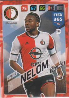 FIFA365 17-18 236 Miquel Nelom Team Mate Feyenoord