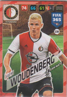 FIFA365 17-18 238 Lucas Woudenberg Team Mate Feyenoord