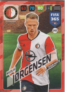 FIFA365 17-18 242 Nicolai Jørgensen Team Mate Feyenoord