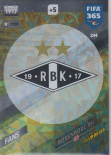 FIFA365 17-18 244 Club Badge Rosenborg BK Club Badge Rosenborg BK