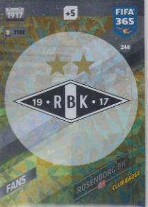 FIFA365 17-18 244 Club Badge Rosenborg BK Club Badge Rosenborg BK