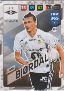 FIFA365 17-18 255 Johan Bjørdal Team Mate Rosenborg BK