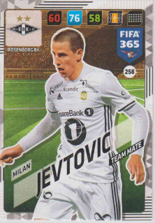 FIFA365 17-18 258 Milan Jevtovic Team Mate Rosenborg BK