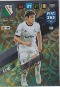 FIFA365 17-18 264 Guilherme Fans' Favourite Legia Warszawa