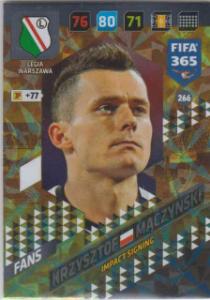 FIFA365 17-18 266 Krzysztof M?czy?ski Impact Signing Legia Warszawa